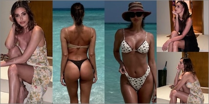 Belen Rodriguez ci mette il...sedere: il messaggio al 2025 è chiaro!