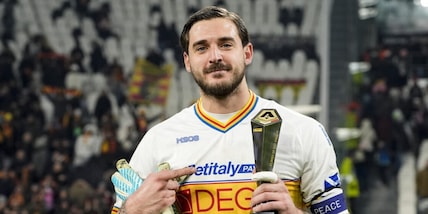 Falcone eroe Lecce, Del Rosso lo esalta: "Merita una big. Juve fortissima, noi fortunati"