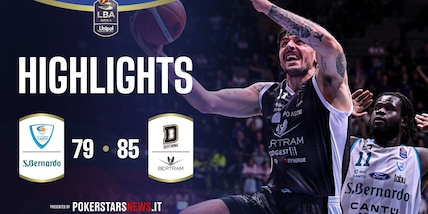 Acqua S.Bernardo Cantù - Bertram Derthona Tortona | PokerstarsNews Highlights Serie A Unipol 2025/2026