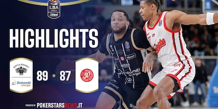 Dolomiti Energia Trentino - Pallacanestro Trieste | PokerstarsNews Highlights Serie A Unipol 2025/2026