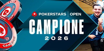 PokerStars Open Campione: 23 eventi in programma, le date da segnare