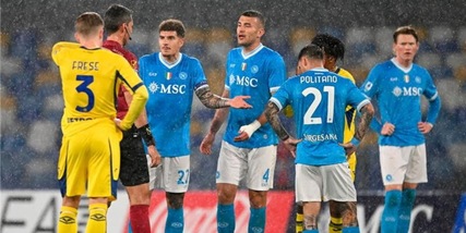 Stop Napoli, solo un pari col Verona dopo un primo tempo shock. L’Atalanta sbanca Bologna