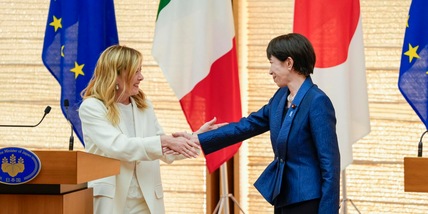 Meloni cita la parola giapponese 'ganbaru', fare oltre il proprio meglio