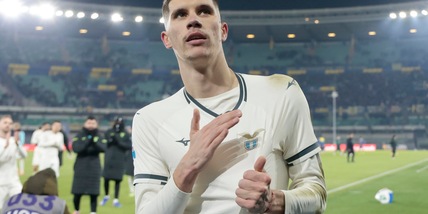 Calcio: Ratkov 'pronto per la Lazio, spero di rimanere qui a lungo'