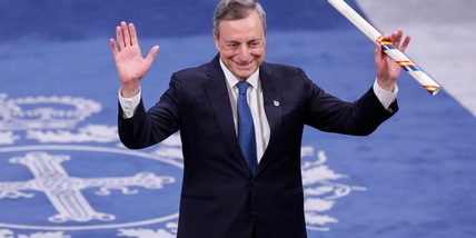 Il premio Carlo Magno a Draghi, 'per la sua grande azione per l'Ue'