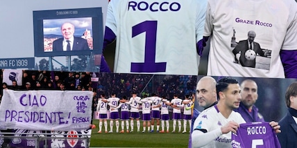 Fiorentina, l'omaggio a Commisso è da brividi: le immagini