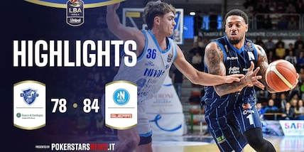 Banco di Sardegna Sassari - Guerri Napoli | PokerstarsNews Highlights Serie A Unipol 2025/2026