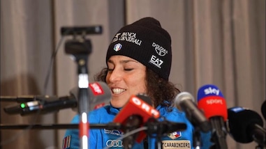 Brignone: "Fantastico tornare in pista"