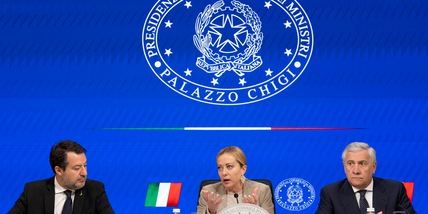 Riunione di governo a Palazzo Chigi con Meloni e i vicepremier