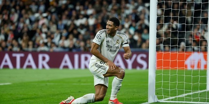 Champions: 6-1 non basta a Real, Bellingham si 'vendica' dei fischi dei tifosi