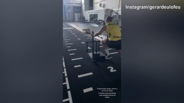 Deulofeu, giornata di lavoro in palestra