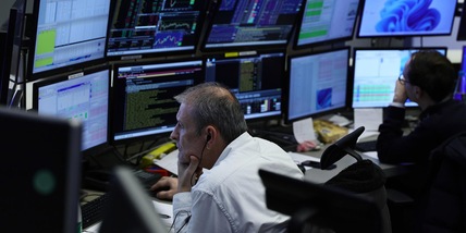 Borsa: l'Europa chiude contrastata con Trump a Davos