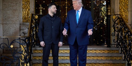 Trump, 'con Zelensky non discussi confini, la guerra deve finire'