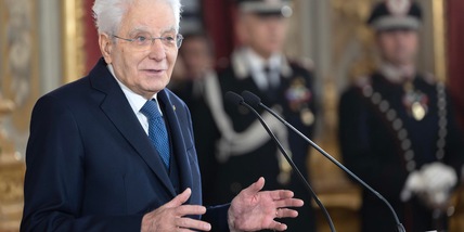 Mattarella, azione dell'Italia inscindibile da quella Ue