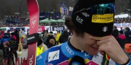 Franzoni trionfa a Kitzbuhel! Giovanni in lacrime: “Alla partenza avevo in testa Matteo Franzoso”