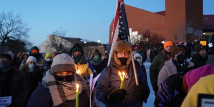 Ondata di gelo ha fermato le proteste a Minneapolis