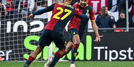 Il Genoa ribalta il Bologna, poker Atalanta al Parma