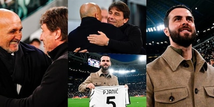 L’abbraccio Spalletti-Conte, il saluto di Pjanic ai tifosi: che emozioni prima di Juve-Napoli!