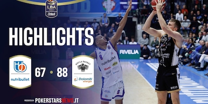 Nutribullet Treviso Basket - Dolomiti Energia Trentino | PokerstarsNews Highlights Serie A Unipol 2025/2026