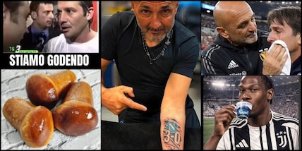 Caffè, tre babà e Conte piange, tifosi Juve in coro: "Stiamo godendo". Le reazioni social