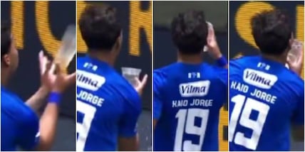 Kaio Jorge, aura totale: gli lanciano un bicchiere dopo il gol e lui...
