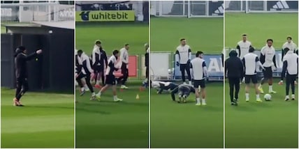 Yildiz, Conceicao e Kelly costretti alla penitenza: Juve, l'allenamento prima del Monaco