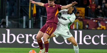 Europa League: emergenza Roma in attacco, fuori anche Ferguson