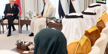 Mattarella a connazionali ad Abu Dhabi, contribuite a pace e dialogo