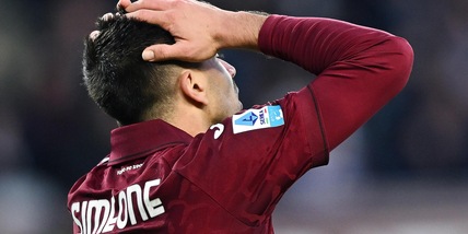 Torino: Simeone ancora a parte, rischia di non esserci col Lecce