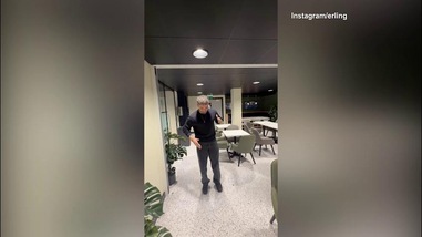 Haaland diventa un robot