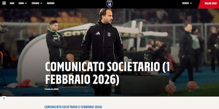 Ufficiale: Pisa, esonero per Alberto Gilardino