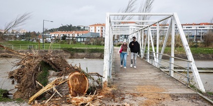 Allerta meteo in Portogallo, rischio di esondazione dei fiumi principali