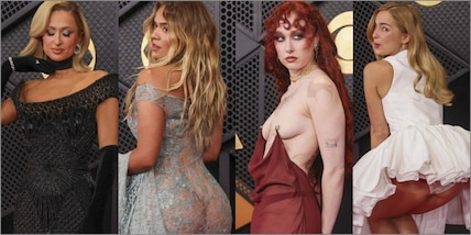 Da Paris Hilton a Karol G, trasparenze e nudo: che look ai Grammy Awards!