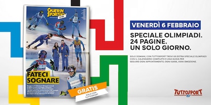 Olimpiadi Invernali 2026, lo speciale da collezione in edicola venerdì 6 febbraio gratis con Tuttosport