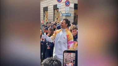 Ibrahimovic tedoforo: "Milano è la mia città"