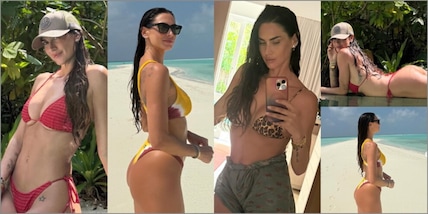 Melissa Satta, 40 anni in Paradiso: il compleanno alle...Maldive