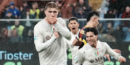 Napoli, la doppietta di Hojlund ed il missile di McTominay salvano Conte: Genoa ko al Ferraris