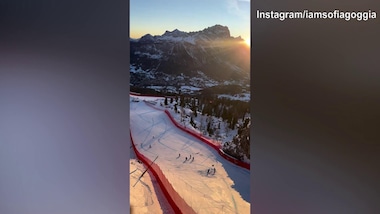 Emozionante messaggio di Sofia Goggia: "Cara Cortina.."