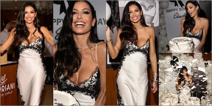Elisabetta Gregoraci, compleanno a tinte bianconere: "Come le cose che non hanno bisogno..."