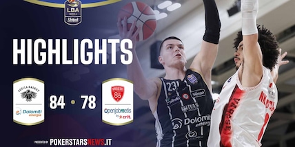 Dolomiti Energia Trentino - Openjobmetis Varese | PokerstarsNews Highlights Serie A Unipol 2025/2026