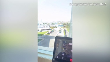 Verratti, corsa in palestra al mattino e alla sera...corre la moglie