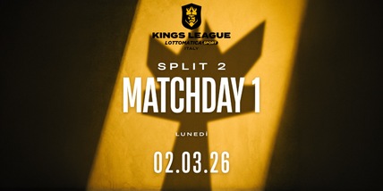 Kings League Lottomatica.sport Italy, la nuova stagione comincia il 2 marzo