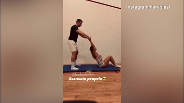 Ballerini per una sera: ecco Bastian e Ilary Blasi