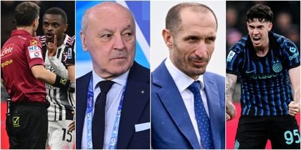 Marotta e Chiellini faccia a faccia, La Penna verso il lungo stop: Inter-Juve di fuoco
