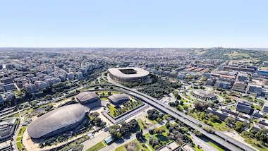 La Lazio e Lotito presentano il nuovo Flaminio