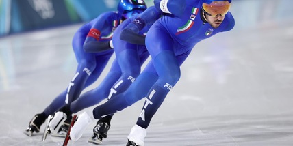 Abodi celebra l'oro del pattinaggio 'dopo 20 anni l'Italia di nuovo in Paradiso'