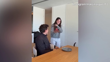 Marquez festeggia i suoi 33 anni in famiglia