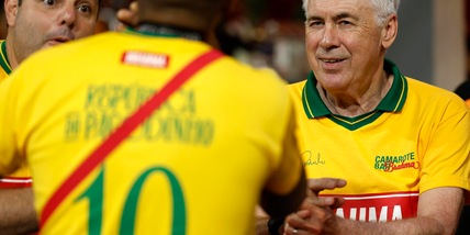 Ancelotti: "Credo che rinnoverò altri 4 anni con il Brasile"