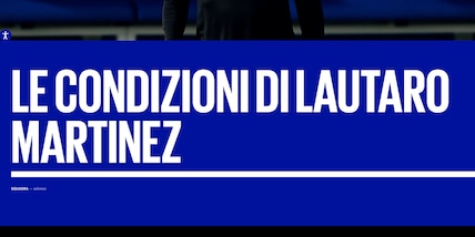 Inter, Lautaro Martinez si ferma: possibile lungo stop?