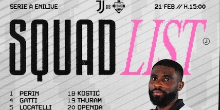 La scelta su David e il baby promosso da Thiago Motta: Juve-Como, i convocati